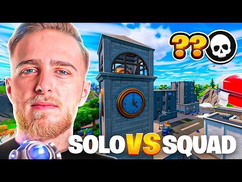 On CLUTCH cette game de SOLO SQUAD pour notre RECORD sur le CHAPITRE 1 ? (c'était tendu)