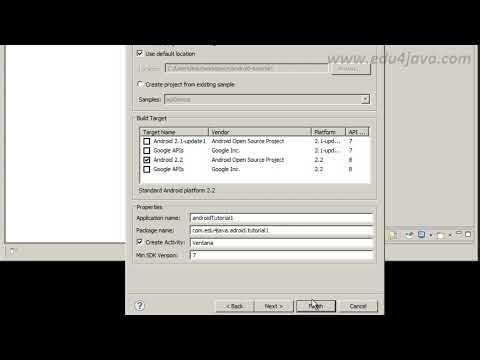 Android-Programming Tutorial install SDK Eclipse plugin and Hello world first program