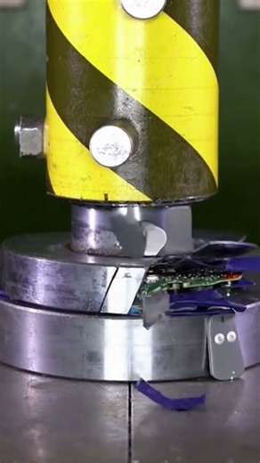 Hydraulic Press VS Nokia 3310😱 #asmr #satisfying #crushingtime #nokia #nokia3310 #nokiaphones
