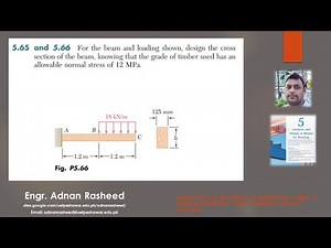 5.66 Analysis & Design of Beam | Mechanics of Materials