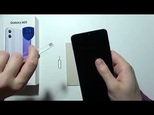 SAMSUNG A05: How to Remove SIM Card?