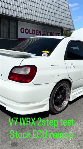 Bugeye 2step test on stock ECU