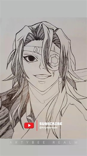 Tengan uzui drawing | Demon Slayer #kny #animeart