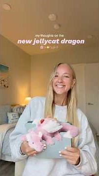 my thoughts on the NEW jellycat duskrise dragon releasing TODAY 🌸🌷 #jellycat #jellycatcollection