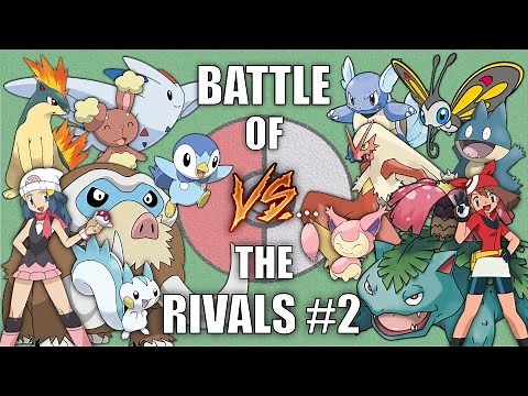 Battle of the Rivals #2 (Dawn vs May) - Pokemon Battle Revolution (1080p 60fps)