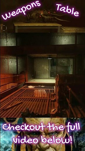 Weapons Table on Revelations! Side Quest Easter Egg Showcase! #CallofDuty #BlackOps #Zombies #Gaming