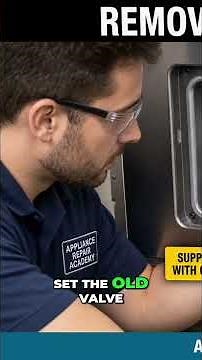 Refrigerator Water Valve Replacement in Under 3 Minutes 🔧