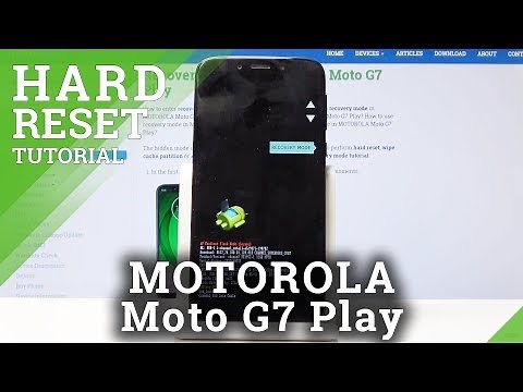 How to Hard Reset Motorola Moto G7 Play - Remove Screen Lock / Wipe Data
