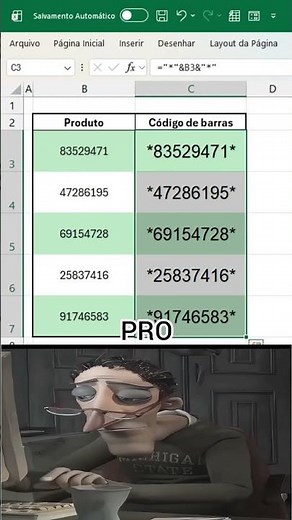 Produtividade 2026: Criando códigos de barras dinâmicos no Excel 365