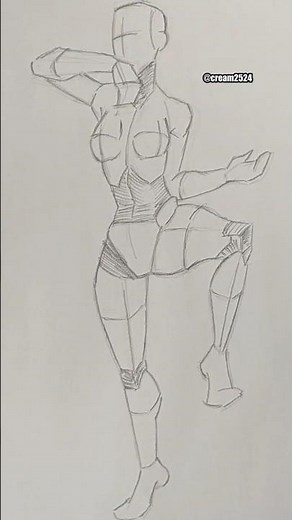 【NO.306】図形から始める人体描写 誰でも上手くなる方法 #drawing #technique #art