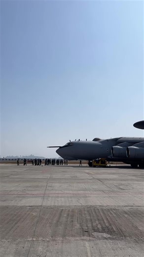 7.1K views · 141 reactions | #ilyushin IL-76 AWACS of Indian Airforce | Soul airplane | Facebook