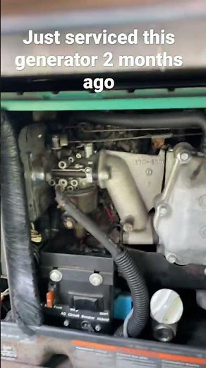 RV generator problems