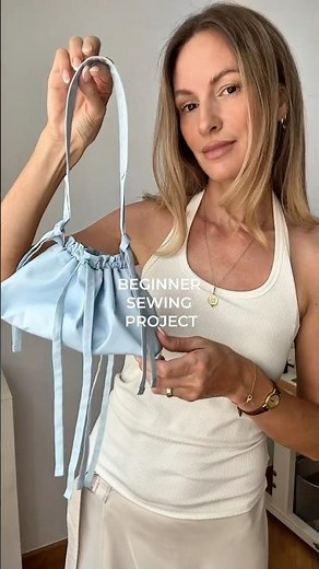 FREE Drawstring Bag Tutorial ✂️ Beginner Friendly