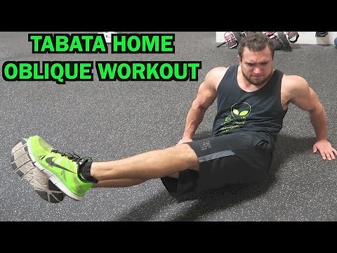 Intense Tabata At Home Oblique Workout (HIIT)