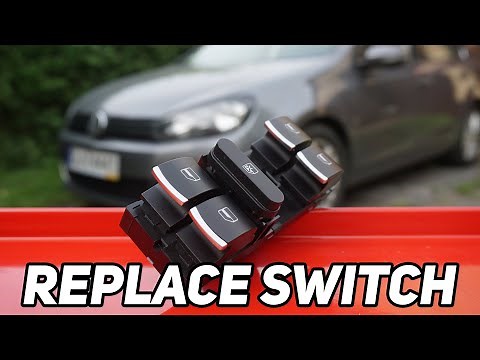 How to replace VW window master switch
