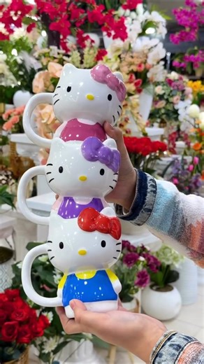 Hello Kitty & Friends Mugs Set #mugs #viral #ytshorts