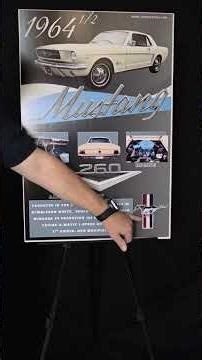 Show Car Spotlights from American Car Show Boards, 1964 and 1/2 Mustang