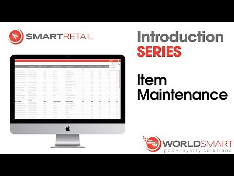 Introduction to Item Maintenance