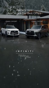 12K views | Winter’s here. And so are our best offers. | INFINITI | Facebook