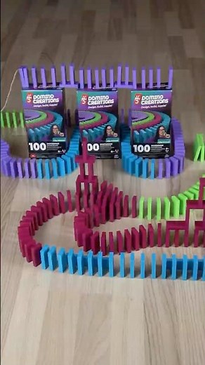 Fun with domino boxes 😄📦 #H5dominocreations ‪@DominoERDMANN‬