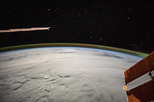 “When you look at the Earth from space, you realize that our planet is a beautiful, interconnected system. We are all in this together.” - Mae Jemison, Space Shuttle NASA astronaut This time-lapse taken aboard the International Space Station shows a blanket of stars surrounding our Earth. The view is one that is known to create a moment of pause in appreciation of the beauty of our shared home. #WorldViewWednesday | NASA's Johnson Space Center