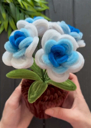 EASY 💥 Pipe Cleaner Craft Pipe Cleaner Chenille Decoration Ideas Flowers #craft #easycrafts #tutorial #diy #foruyou