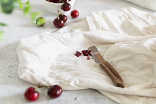 How to Remove Cherry Stains From Clothes