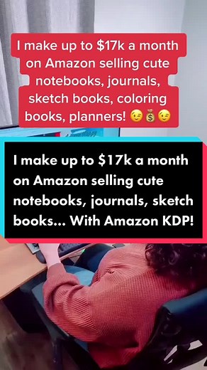 I make up to $17k a month on Amazon selling cute notebooks, journals, sketch books, coloring books, planners! 😉💰😉 With Amazon KDP! #amazonkdp #amazonkdptutorial #amazonkdpcreator #amazonkdppaperback #amazonkdptips #amazonkdpseller #kdp #kdpamazon #kdpamazonprinting #kdpamazonbiz #kdpamazoncreator #amazonkdprttips #amazonkdpseller