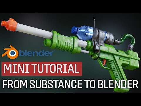 From Substance Painter To Blender - The Easy Way