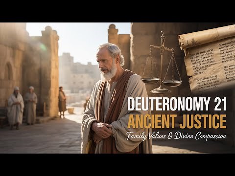Deuteronomy Chapter 21 Explained (Ancient Justice, Family Values & Divine Compassion)