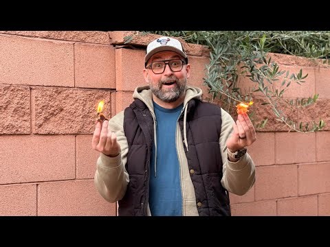 I Tried To Make An EPIC Fire Starter With Junk From My Garage!