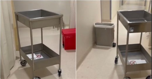 Aterrador video: médico grabó a un espíritu que mueve objetos en un hospital