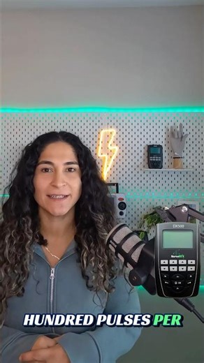 More pulses = more neural input = greater activation.