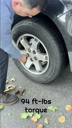 Honda Pilot Lug Nut Torque Sequence #automobile #tireguy #mechanic #diyautorepair #asmr