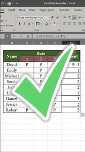 Count Data Easily Using COUNTIF in Excel