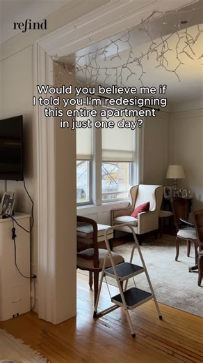 Refind by Jonathan Rosen on Instagram: "This is how my day started at the latest Refind makeover. It’s a great apartment, great location with a lot of nice things to work with, but my client wanted a Refind refresh. Keep watching to see what we did."