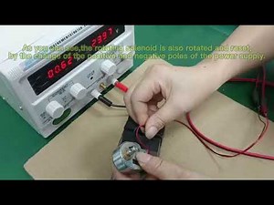 XZ3235 rotary solenoid