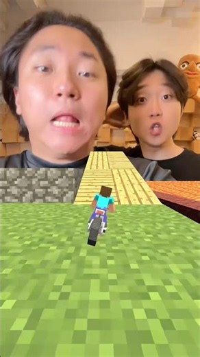 Minecraft Racing Beatbox Game ⛏️🏁 Can You Survive? #tiktok #beatbox
