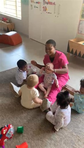 Our babies had the sweetest time singing Twinkle, Twinkle, Little Star with Teacher Lizzy today. 🌟 They clapped their hands, smiled, and tried their best to join in with the actions—such a heartwarming moment filled with music and giggles! 💕 | Clever Kids Nursery School, Creche & Swimming School