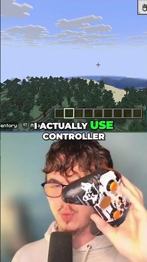 How To Play Minecraft Java with a Controller in 2025 #shorts