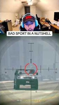 BAD SPORT IN A NUT SHELL😂😭