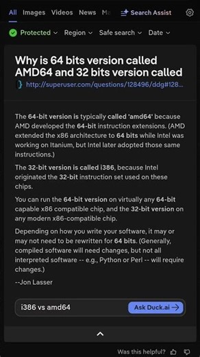 74/365. i386, amd64 diffs