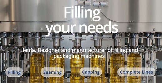 Food Products Rotary Filler Volufill - Hema