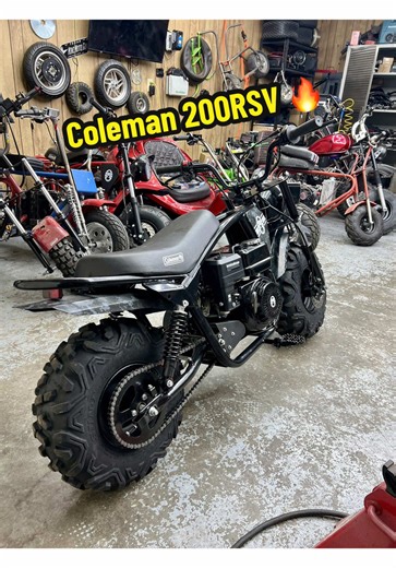 Coleman 200RSV Off-Road Mini Bike | Coleman Powersports