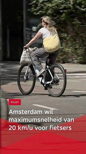 Amsterdam wil maximumsnelheid van 20 km/u