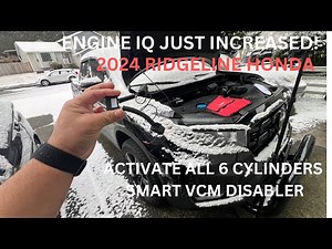 Install S-VCM TO DISABLE V6 Honda Ridgeline 2024. RUN ON 6 CYLINDERS ALL THE TIME. SAVE Your Engine!