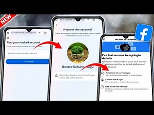 How to Recover Hacked Facebook Account Without Email and Phone Number 2024 | Facebook Recovery