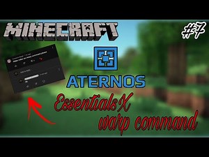 How to use EssentialsX warp command #7