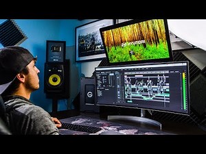 My NEW Editing Setup! LG 38" UltraWide Curved HDR Monitor Review