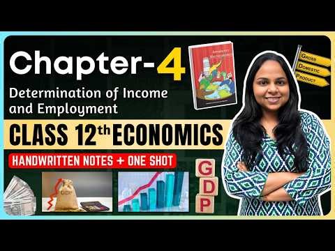 Class 12 Economics Chapter 4 | Determination of Income and Employment | NCERT One Shot Revision